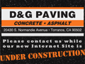 D&G Paving is preparing to launch the new DandGPaving.com